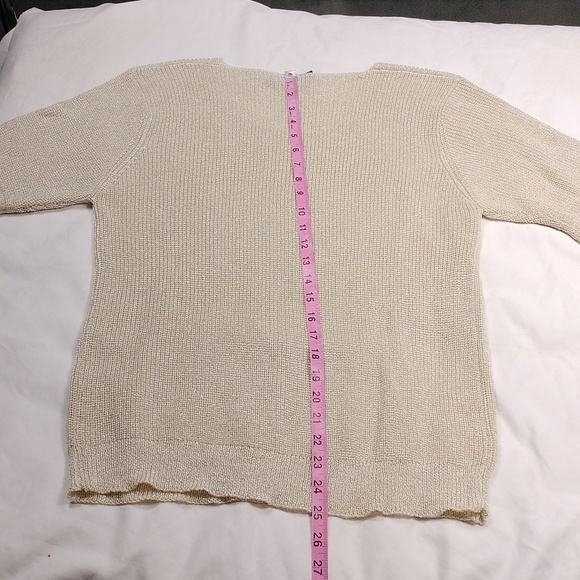 Christine phillipe 1994 vintage large sized top with gold tones in the fabric - Picture 8 of 11